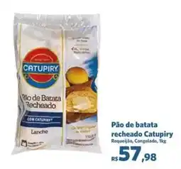 Sam's Club Pão de batata recheado catupiry oferta