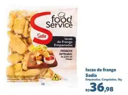 Sam's Club Iscas de frango Sadia oferta