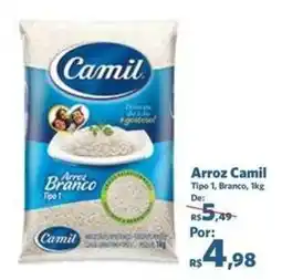 Sam's Club Arroz Camil Tipo 1, Branco oferta