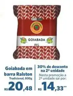Sam's Club Goiabada em barra Ralston Tradicional oferta