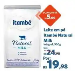 Sam's Club Leite em pó Itambé Natural Milk Integral oferta