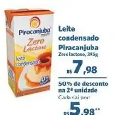 Sam's Club Leite condensado Piracanjuba zero lactose oferta