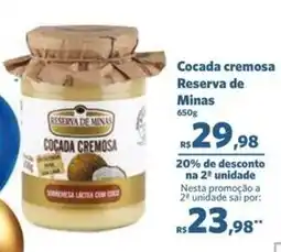 Sam's Club Cocada cremosa reserva de minas oferta