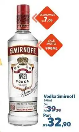 Sam's Club Vodka smirnoff oferta