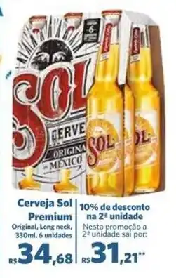Sam's Club Cerveja Sol Premium oferta