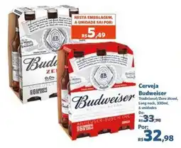 Sam's Club Cerveja Budweiser oferta
