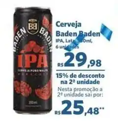 Sam's Club Cerveja Baden IPA oferta