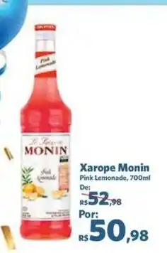Sam's Club Xarope monin pink lemonade oferta