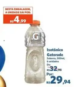 Sam's Club Isotônico gatorade oferta