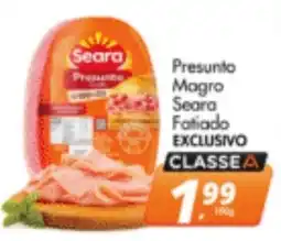 Delta Supermercados Presunto Magro Seara Fatiado oferta