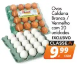 Delta Supermercados Ovos caldana branco / vermelho oferta