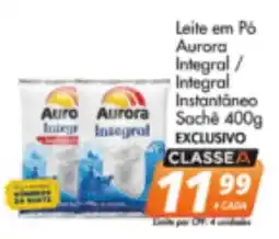 Delta Supermercados Leite em Pó Aurora Integral / Integral Instantâneo oferta