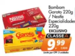 Delta Supermercados Bom bom garoto / nestle especialidades oferta