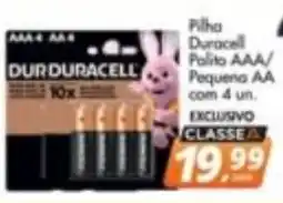 Delta Supermercados Pilha Duracell Polito AAA/ Pequena AA oferta