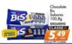 Delta Supermercados Chocolate Bis Sabores oferta