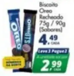 Delta Supermercados Biscoita Oreo Recheado oferta
