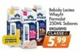 Delta Supermercados Bebida Lactea Wheyfit Parmalat Sabores oferta