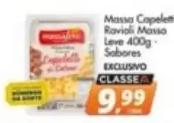 Delta Supermercados Massa capeletti ravioli massa leve oferta