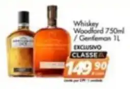 Delta Supermercados Whiskey Woodford / Gentleman oferta