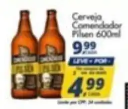 Delta Supermercados Cerveja Comendador Pilsen oferta