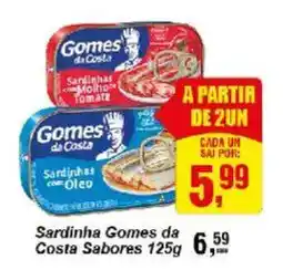 Negreiros Sardinha Gomes da Costa Sabores oferta