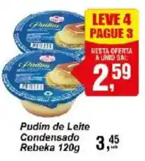 Negreiros Pudim de Leite Condensado Rebeka oferta