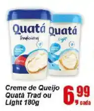 Negreiros Creme de Queijo Quatá Trad ou Light oferta