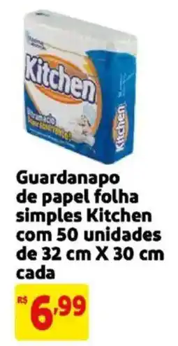 Mercado Extra Guardanapo de papel folha simples kitchen oferta