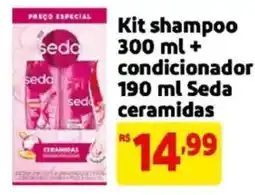 Mercado Extra Kit shampoo condicionador Seda ceramidas oferta