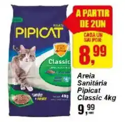 Negreiros Areia Sanitária Pipicat Classic oferta