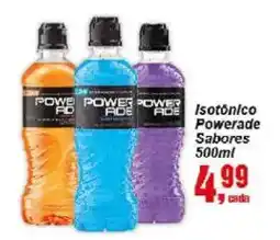 Negreiros Isotônico Powerade Sabores oferta
