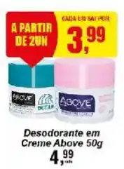 Negreiros Desodorante em Creme Above oferta