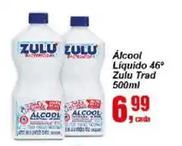 Negreiros álcool líquido 46° zulu trad oferta