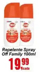 Negreiros Repelente Spray Off Family oferta