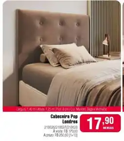 Berlanda Cabeceira Pop Londres oferta