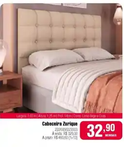 Berlanda Cabeceira Zuriqie oferta