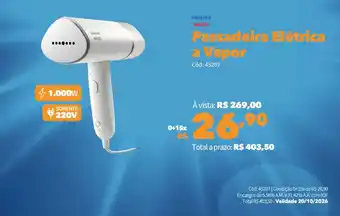 Passadeira Elétrica a Vapor