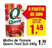 Negreiros Molho de Tomate Quero Trad Sch oferta