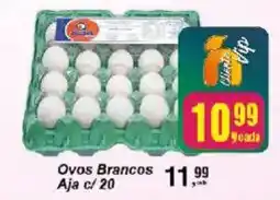 Negreiros Ovos Brancos Aja c/ 20 oferta
