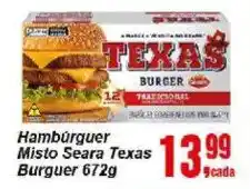 Negreiros Hambúrguer Misto Seara Texas oferta
