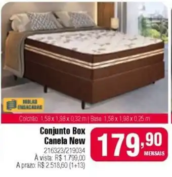 Conjunto Box Canela New