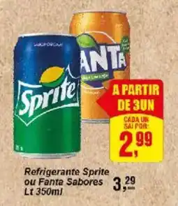 Negreiros Refrigerante Sprite ou Fanta Sabores oferta