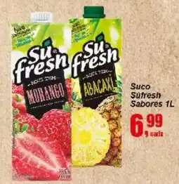 Negreiros Suco Sufresh Sabores oferta