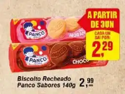 Negreiros Biscoito recheado panco sabores oferta
