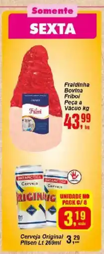 Negreiros Fraldinha Bovina Fribol Peça a Vácuo oferta