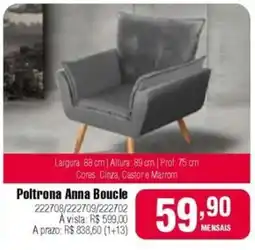 Berlanda Poltrona anna boucle oferta