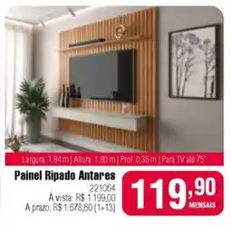 Berlanda Painel Ripado Antares oferta