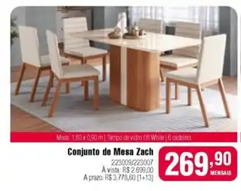 Conjunto de Mesa Zach