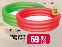 Berlanda Piscina Inflável Play 3 anéis oferta