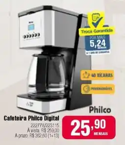Berlanda Cafeteira philco digital oferta